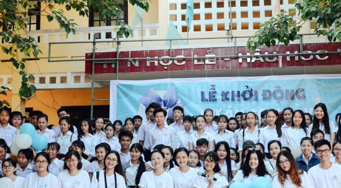 Lễ khai mạc Project 60DAYS đã diễn ra tại trường THPT Lý Sơn