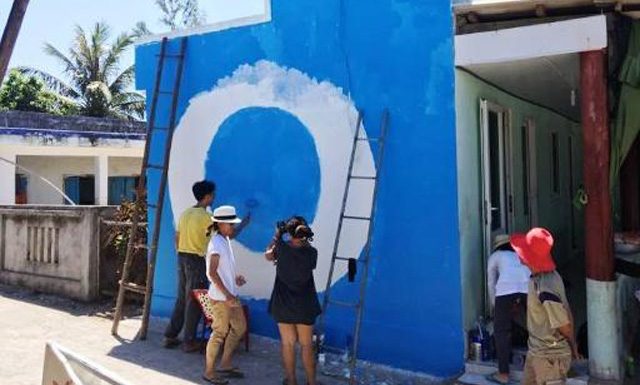 Quảng Ngãi: Tạo làng bích họa trên đảo An Bình