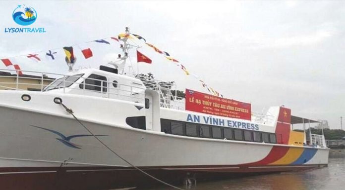 Lịch chạy tàu An Vĩnh Express Lý Sơn – Sa kỳ và ngược lại